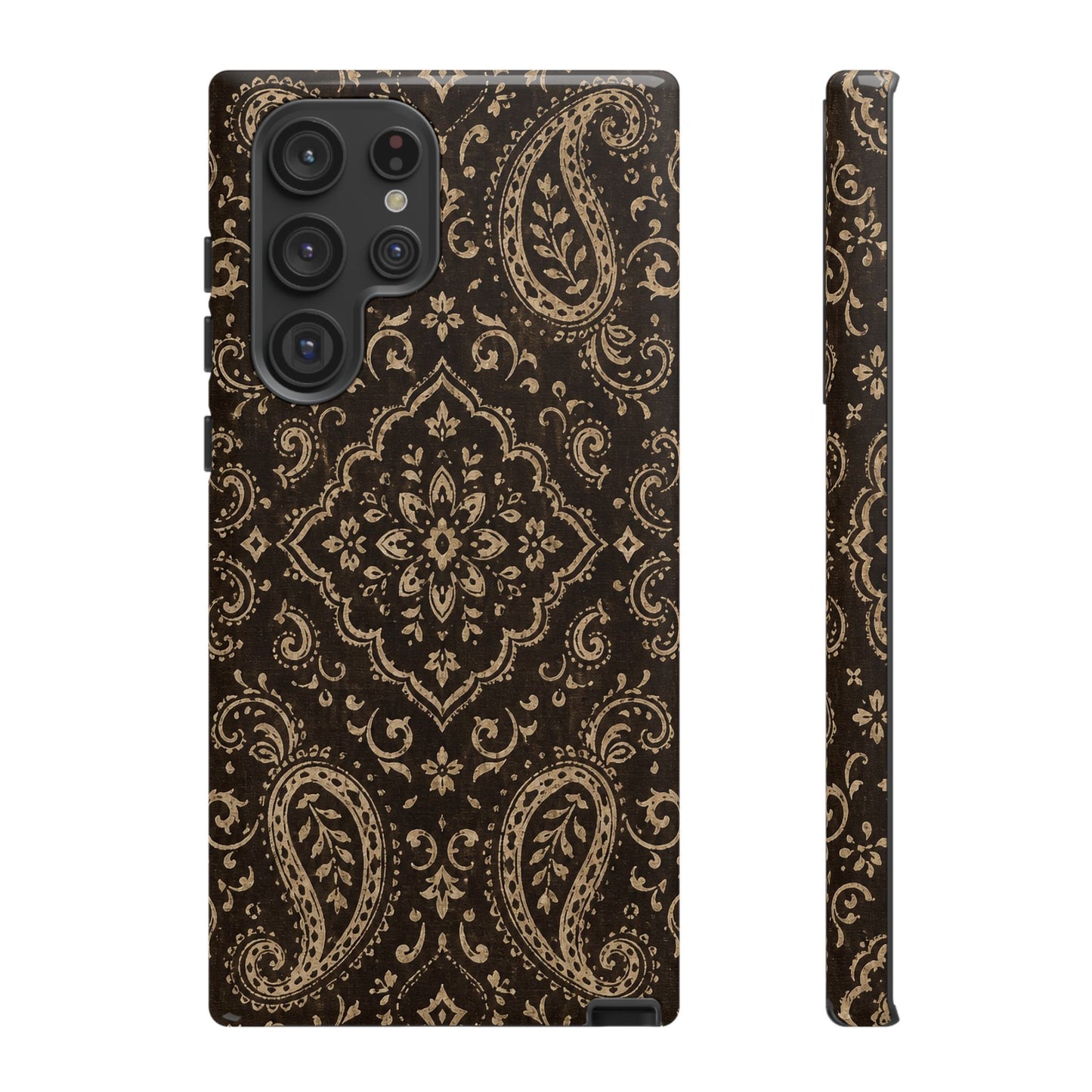 Chocolate Paisley Tough Case
