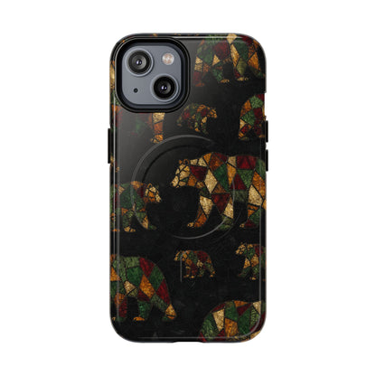 Stained Bear Magnetic Case