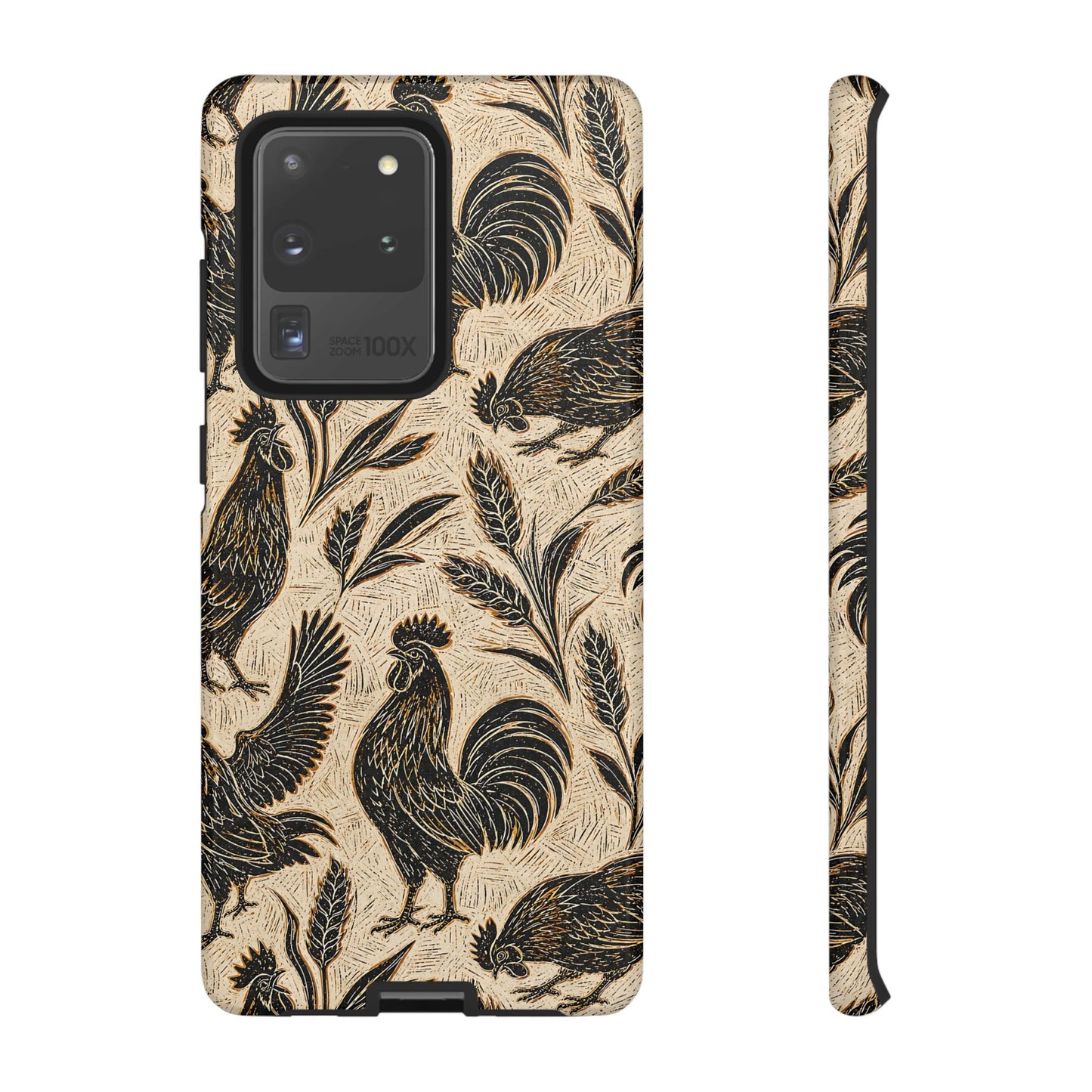 Carved Rooster Tough Case