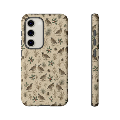 Winter Quail Tough Case