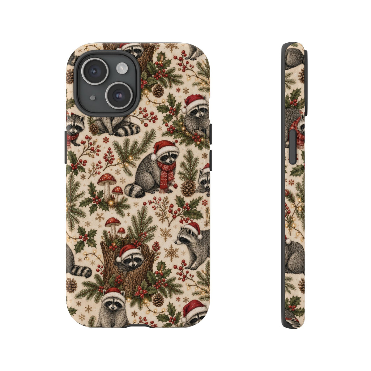 Raccoon Hollow Christmas Tough Case