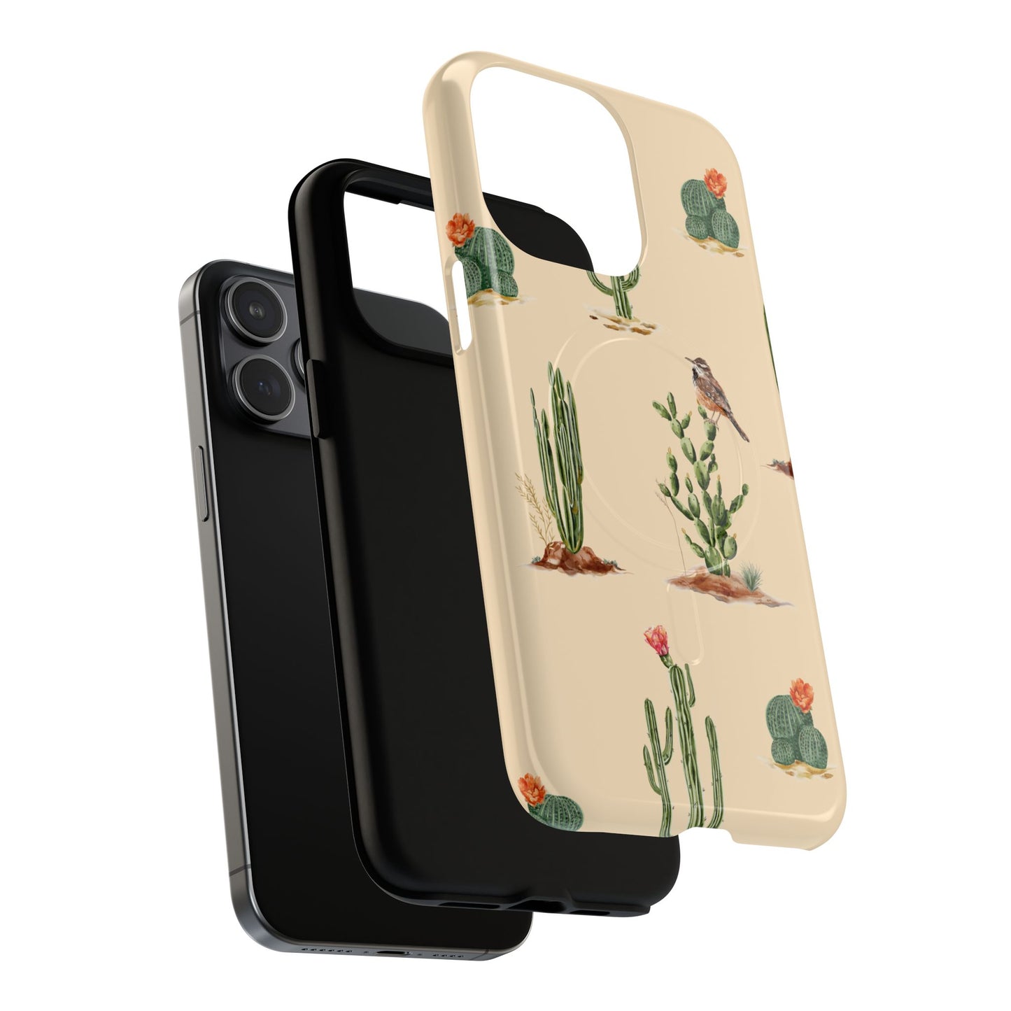 Western Cactus Magnetic Case
