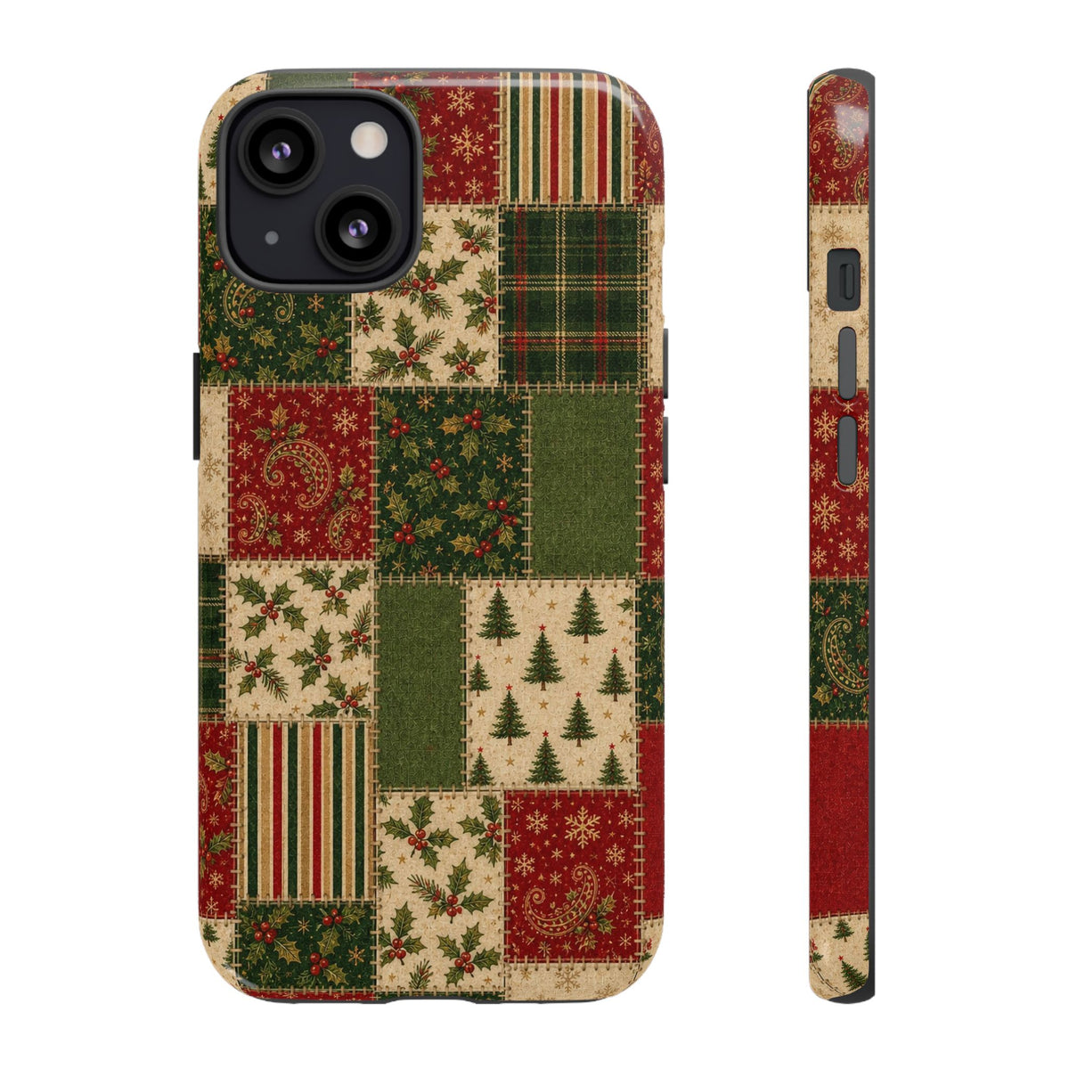 Holiday Patchwork Tough Case