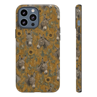 Donkey Sunflower Tough Case