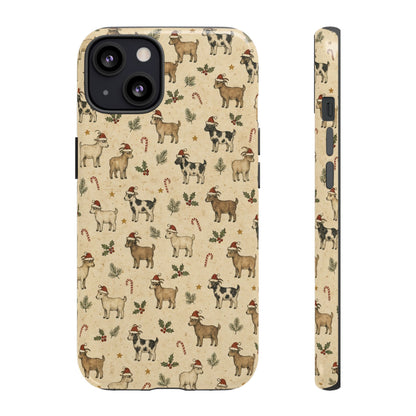 Santa Goats Tough Case