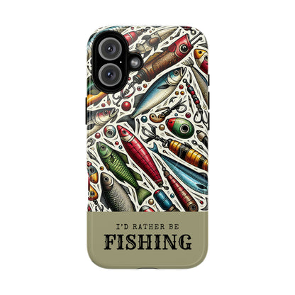 Id Rather Be Fishing Magnetic Case