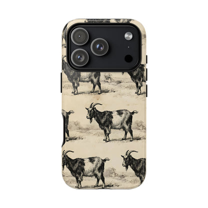 Vintage Goats Tough Case