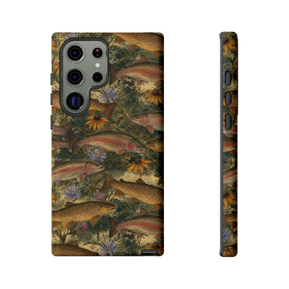 Floral Trout Tough Case