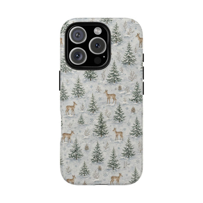 Winter Woodland Deer Tough Case