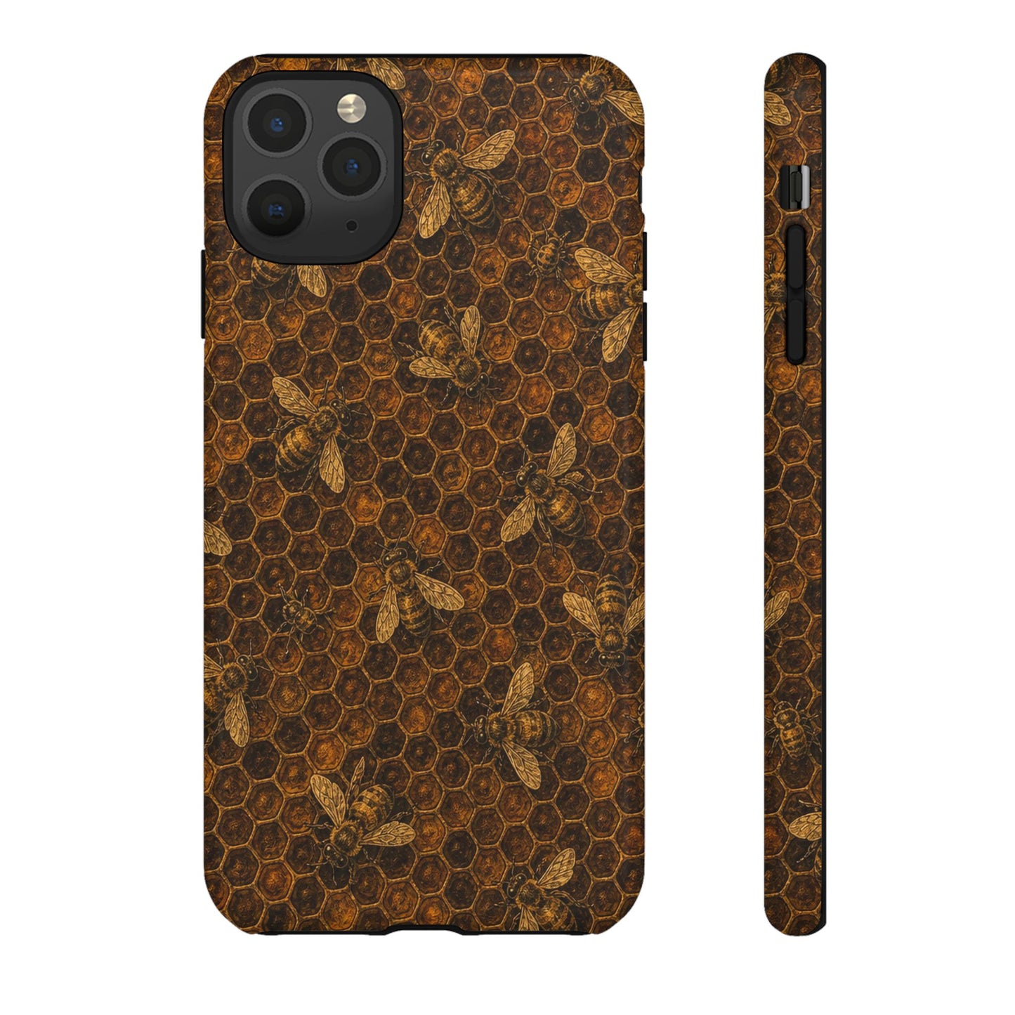 Golden Honeycomb Tough Case