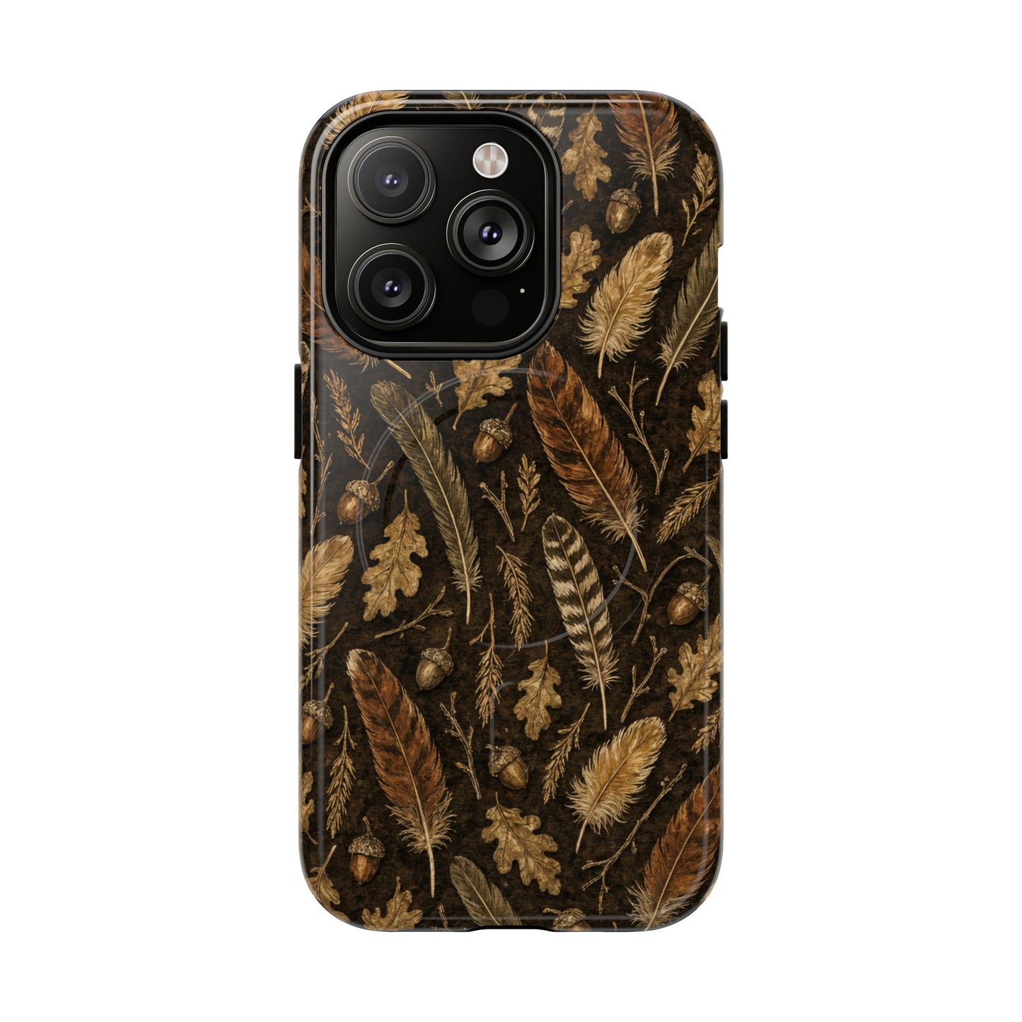 Autumn Feathers Magnetic Case