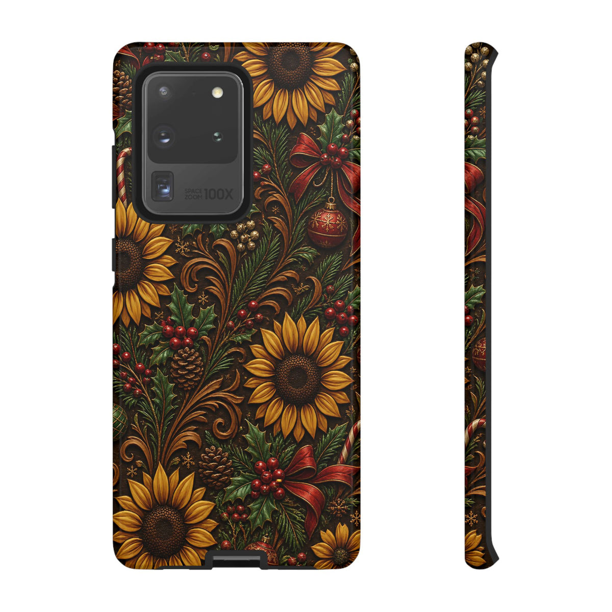 Christmas Sunflowers Tough Case