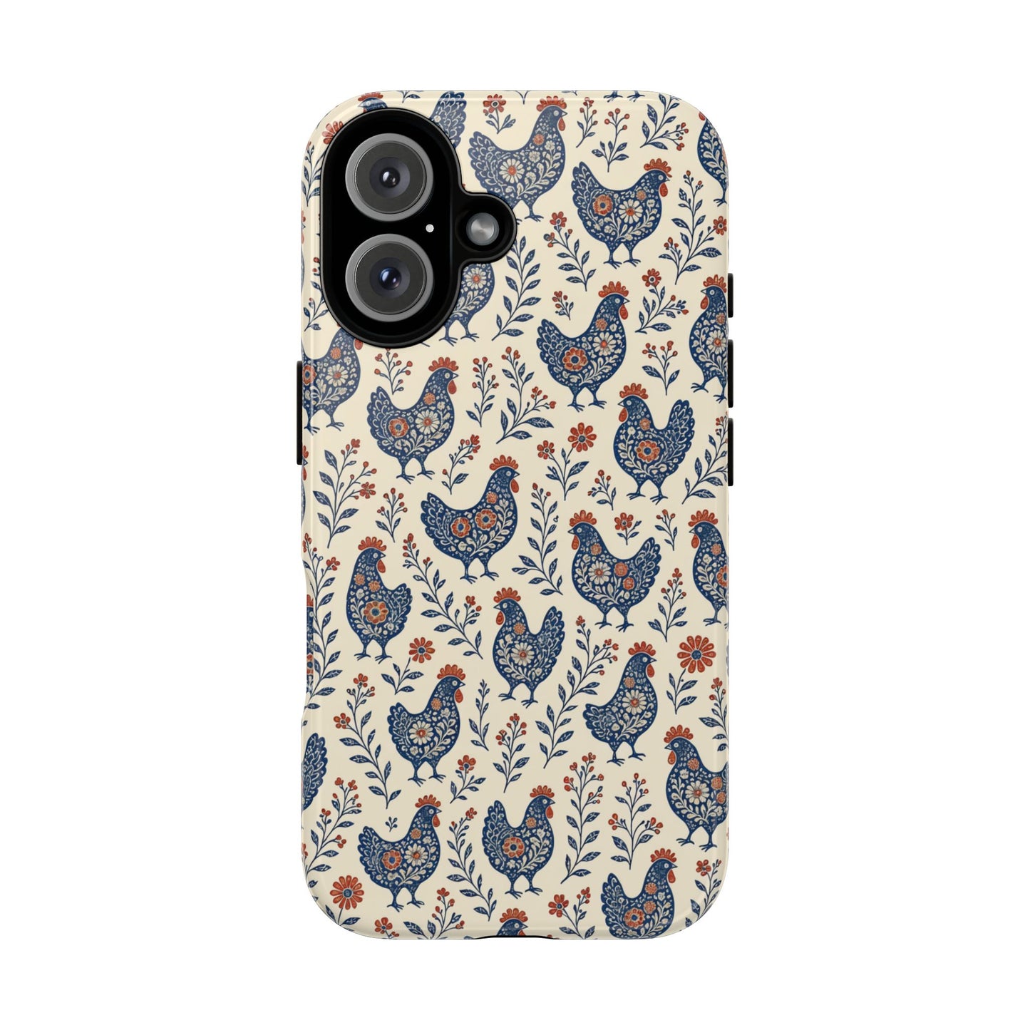 Folk Hens Tough Case