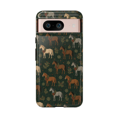 Wreath Horses Tough Case
