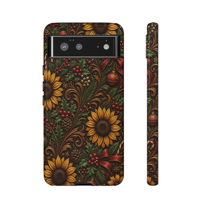 Christmas Sunflowers Tough Case