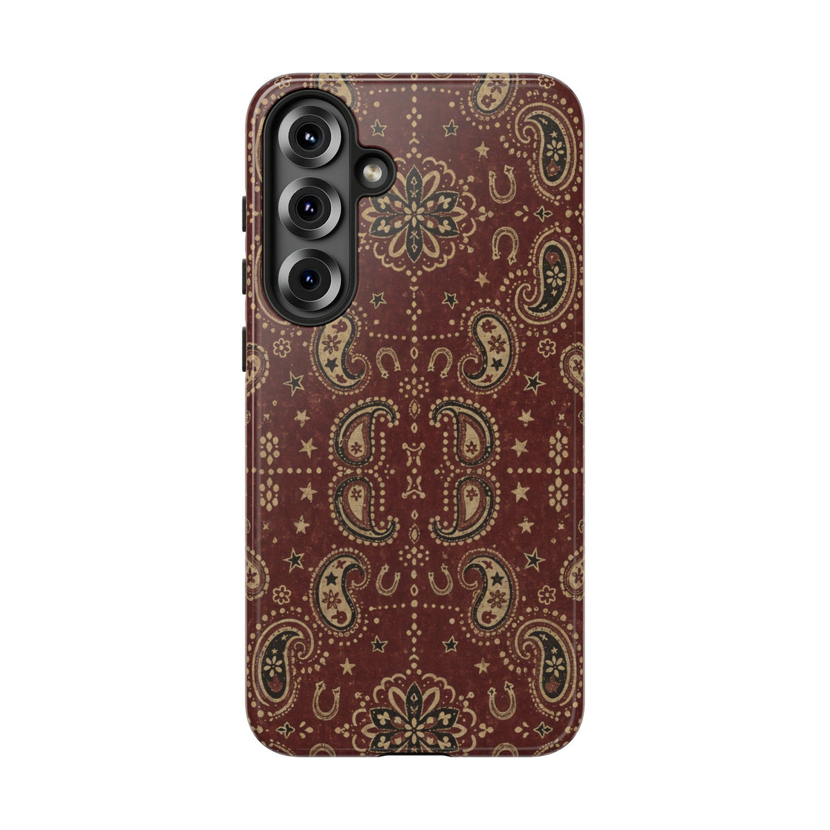 Burgundy Bandana Tough Case