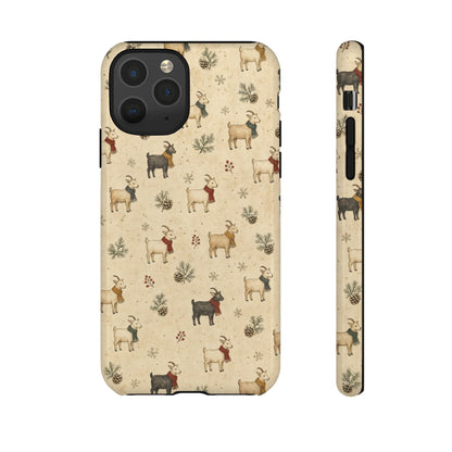 Scarf Goats Tough Case