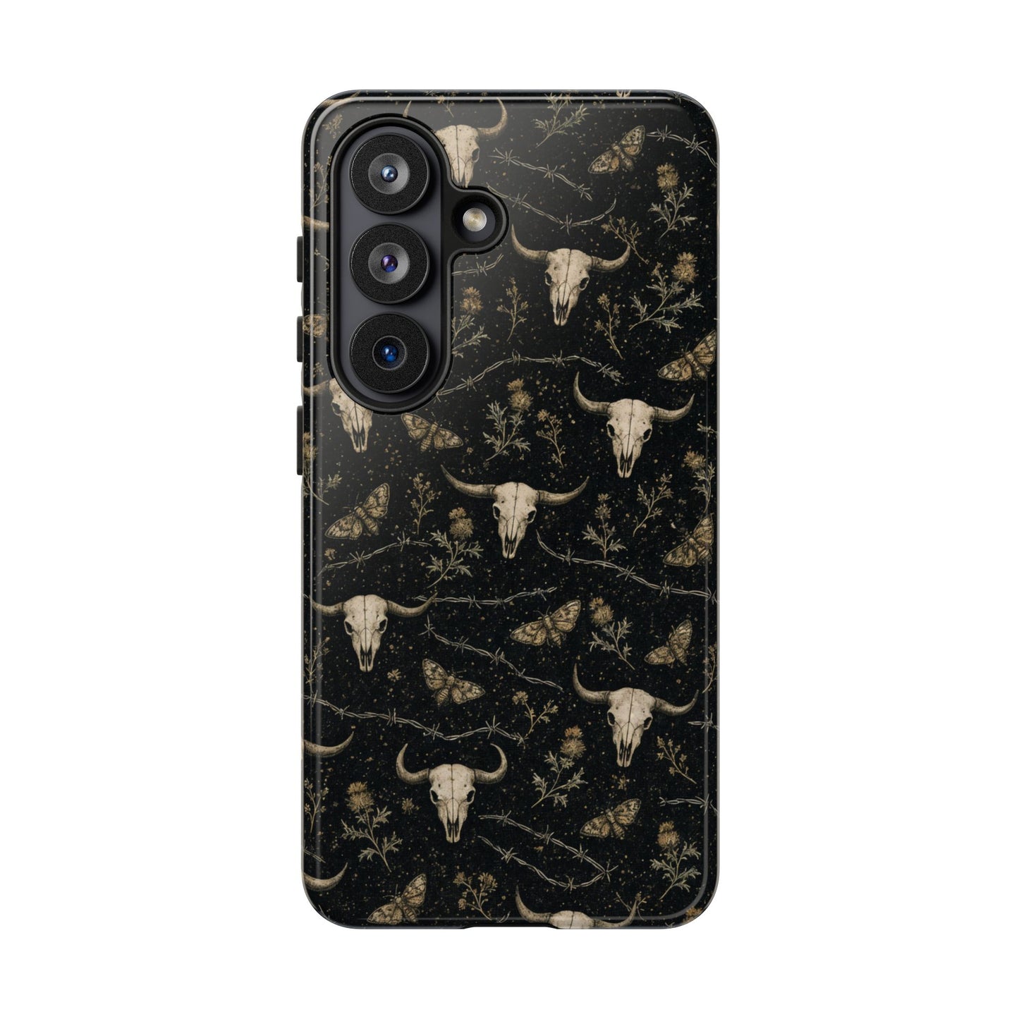 Bull Skull Barbwire Tough Case
