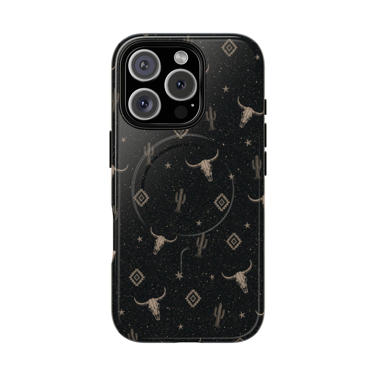 Midnight Longhorn Magnetic Case