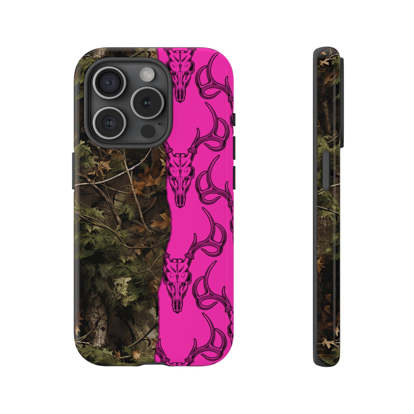 Camo Deer Skulls Pink Tough Case