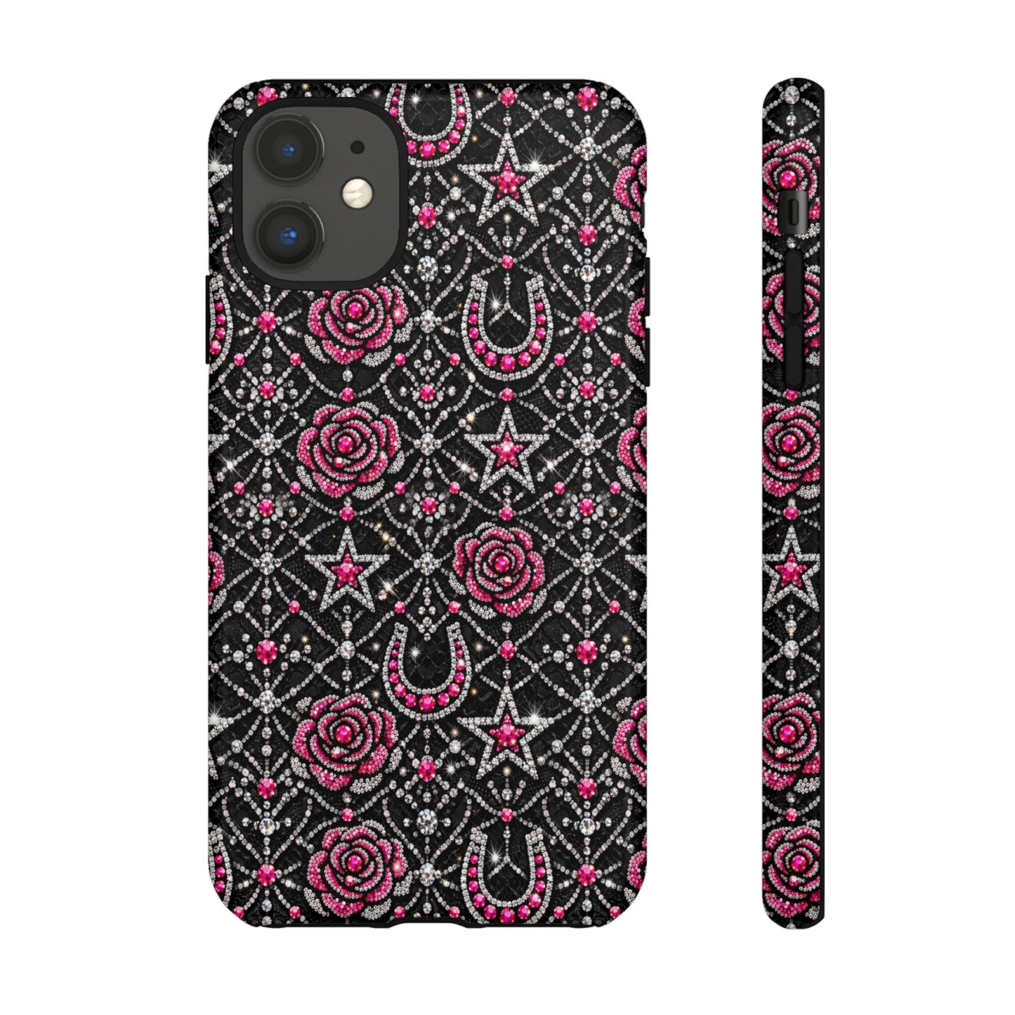 Rhinestone Rose Tough Case