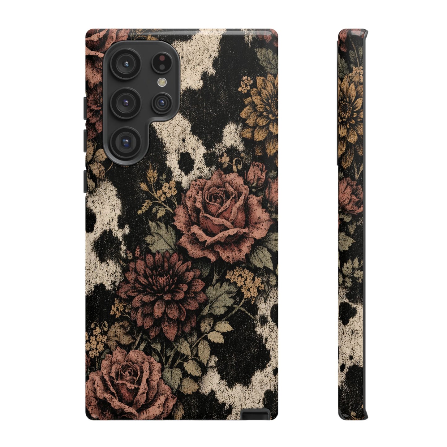 Cowhide Bloom Tough Case