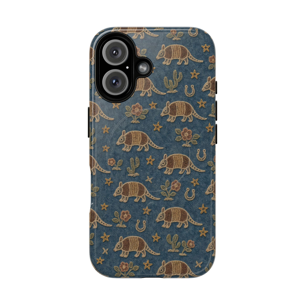 Denim Armadillo Magnetic Case