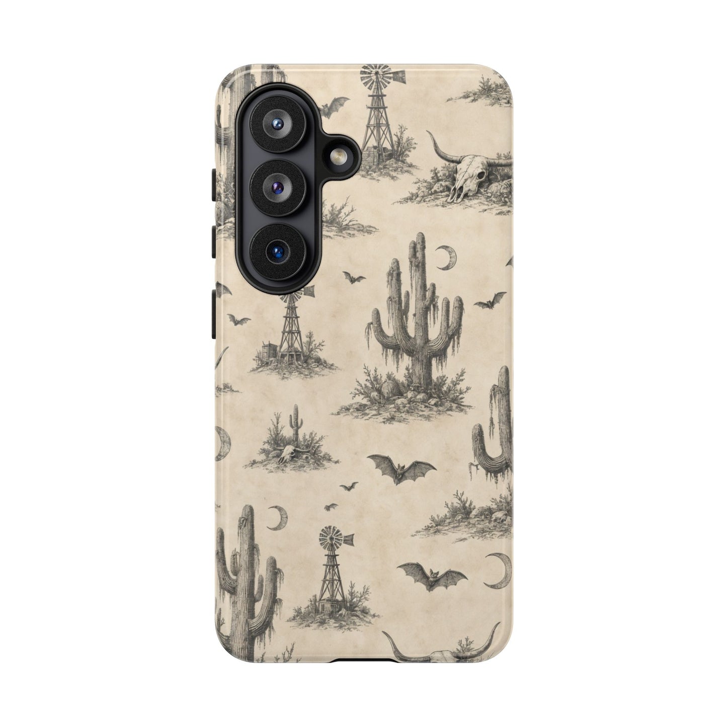 Spooky Desert Toile Tough Case