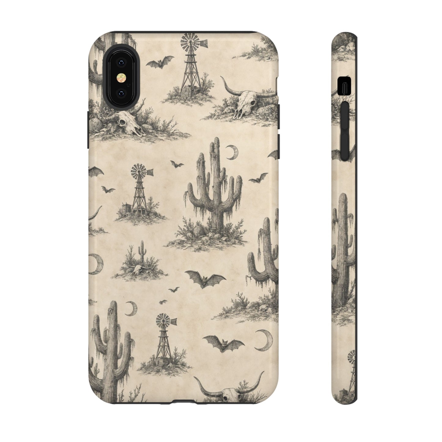 Spooky Desert Toile Tough Case