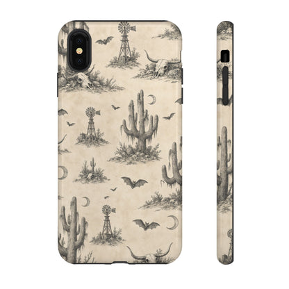 Spooky Desert Toile Tough Case