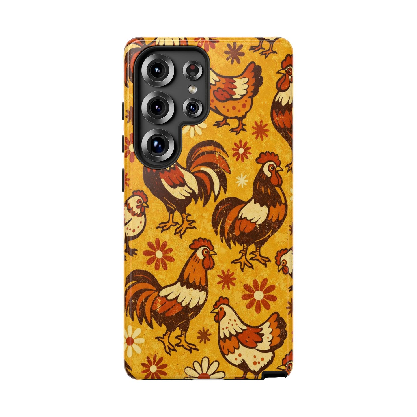 Retro Chickens Tough Case