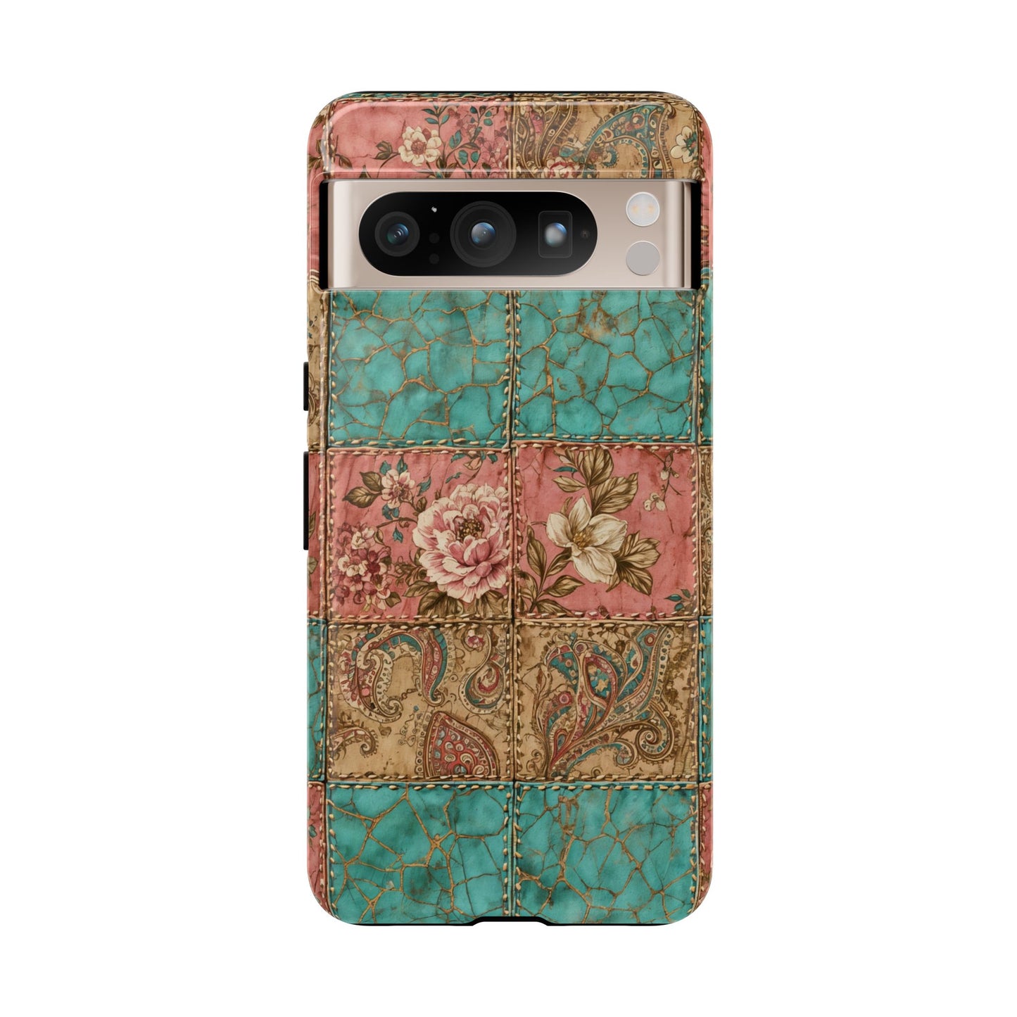 Turquoise Paisley Tough Case