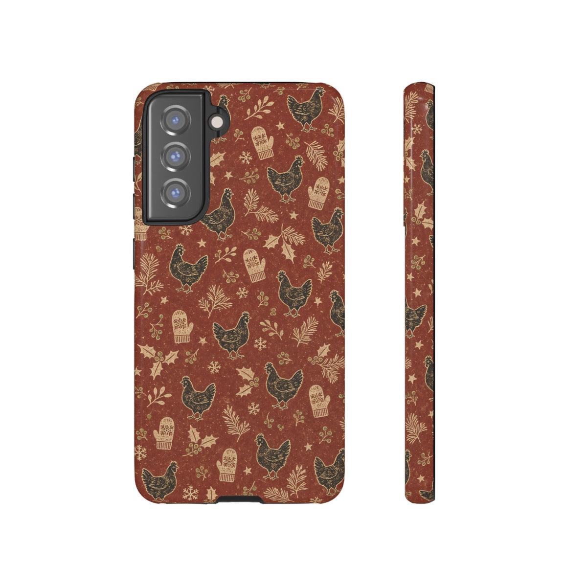 Christmas Hens Tough Case