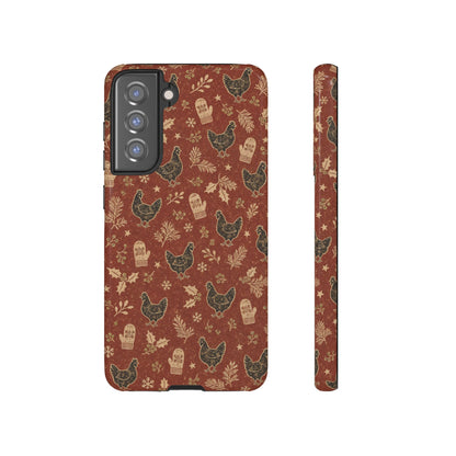 Christmas Hens Tough Case