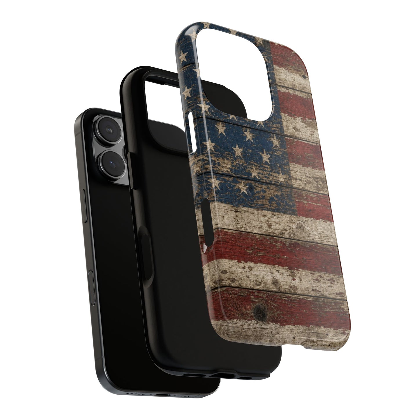 Barnwood Flag Tough Case