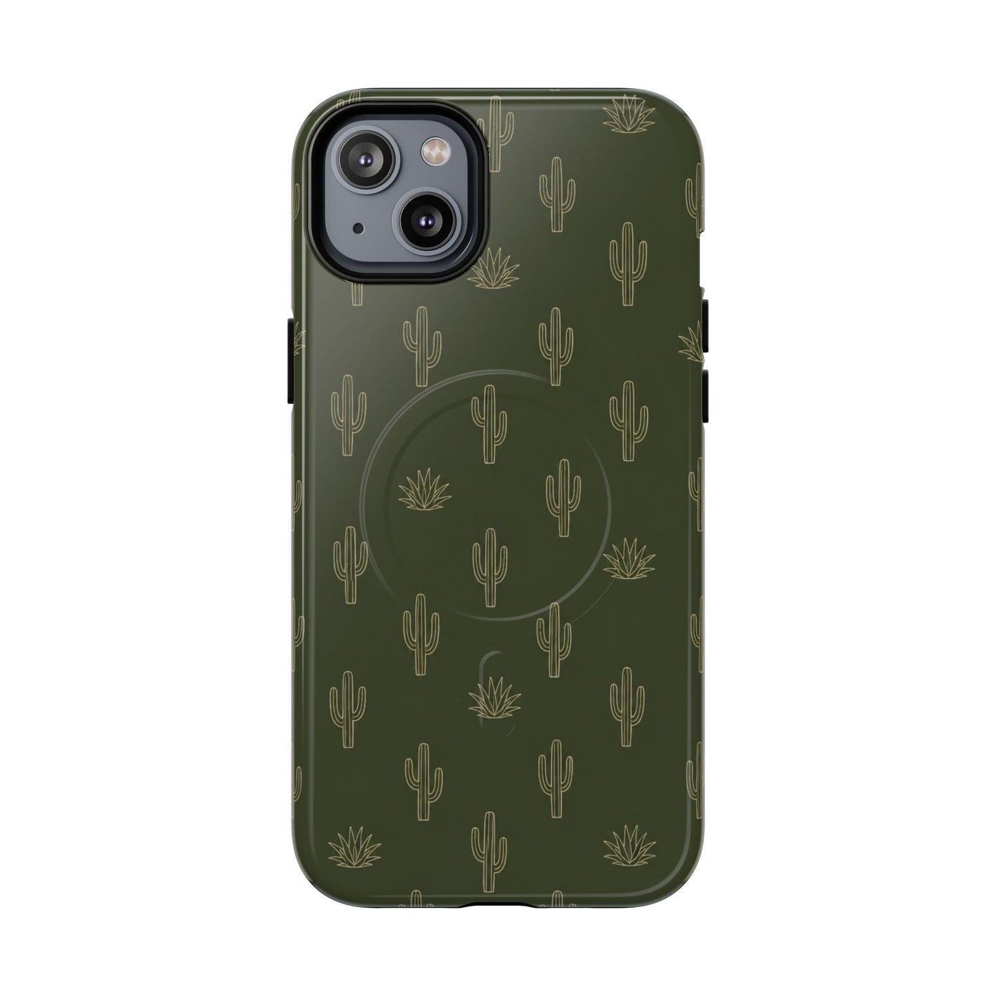 Green Cactus Magnetic Case