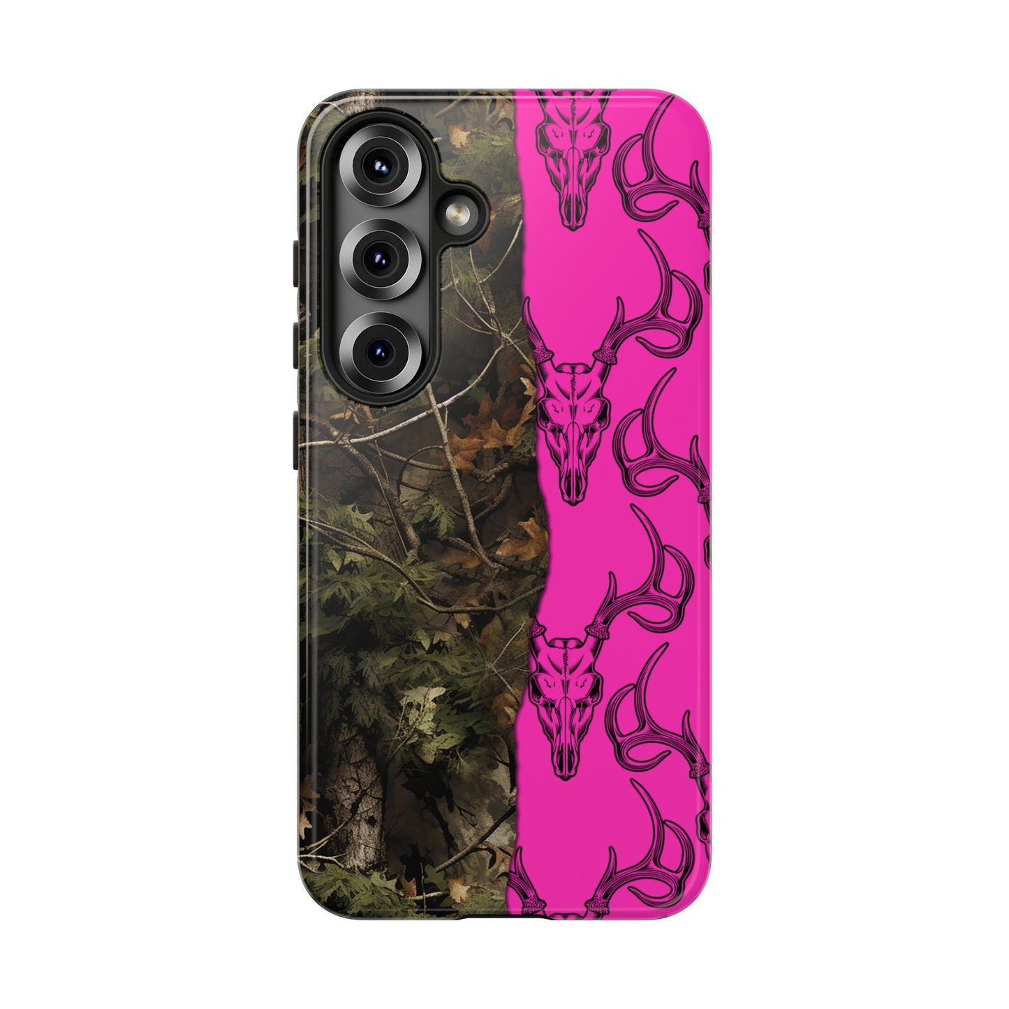 Camo Deer Skulls Pink Tough Case