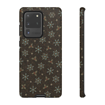 Squash Blossom Snowflakes Tough Case
