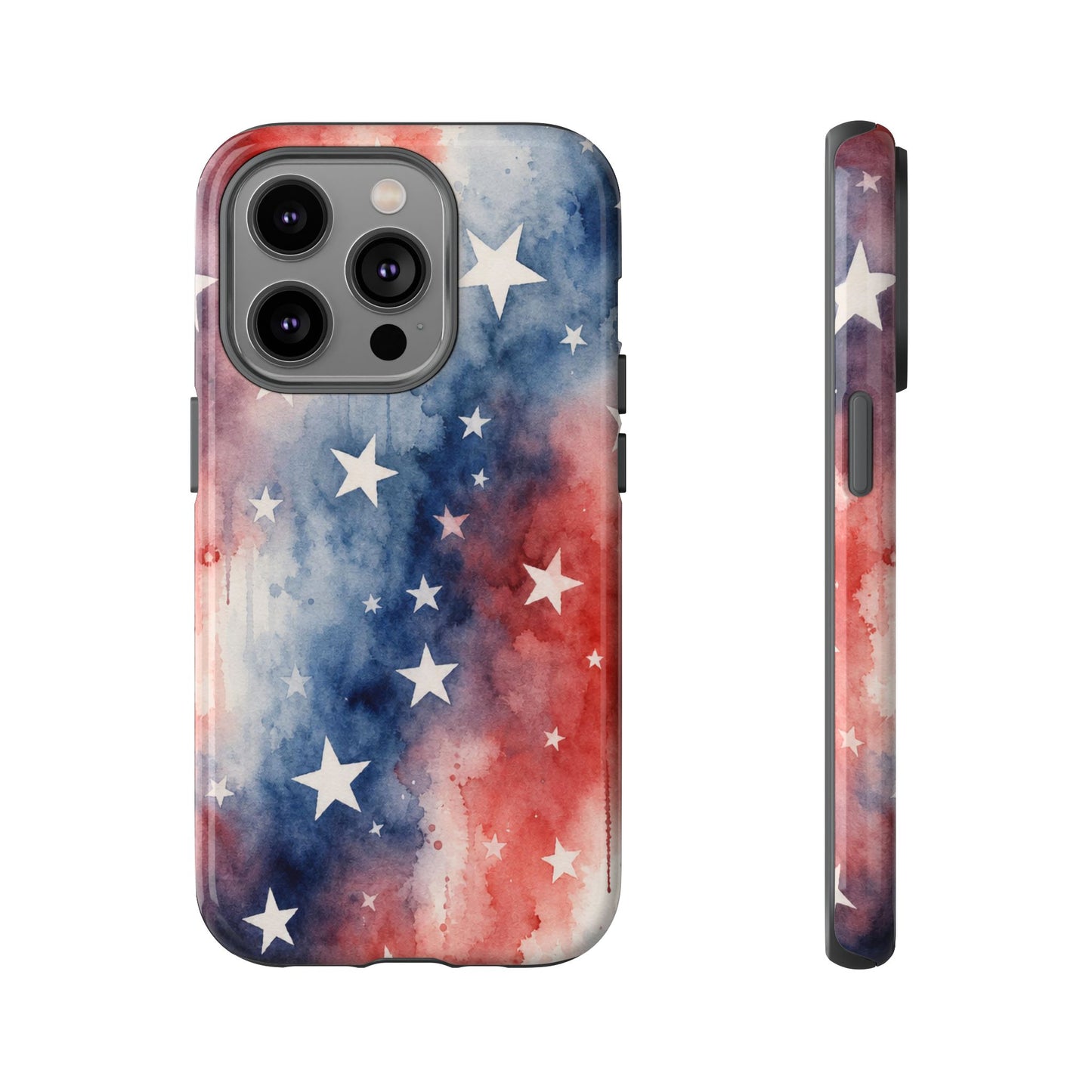 Patriotic Watercolor Tough Case