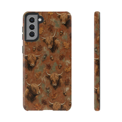 Autumn Highland Cow Tough Case