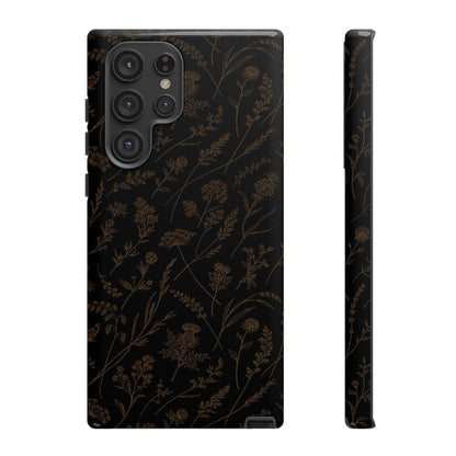 Gold Wildflowers Tough Case