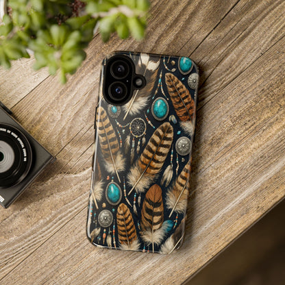 Southwest Feather Tough Case