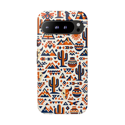 Southwest Tribal Orange Tough Case