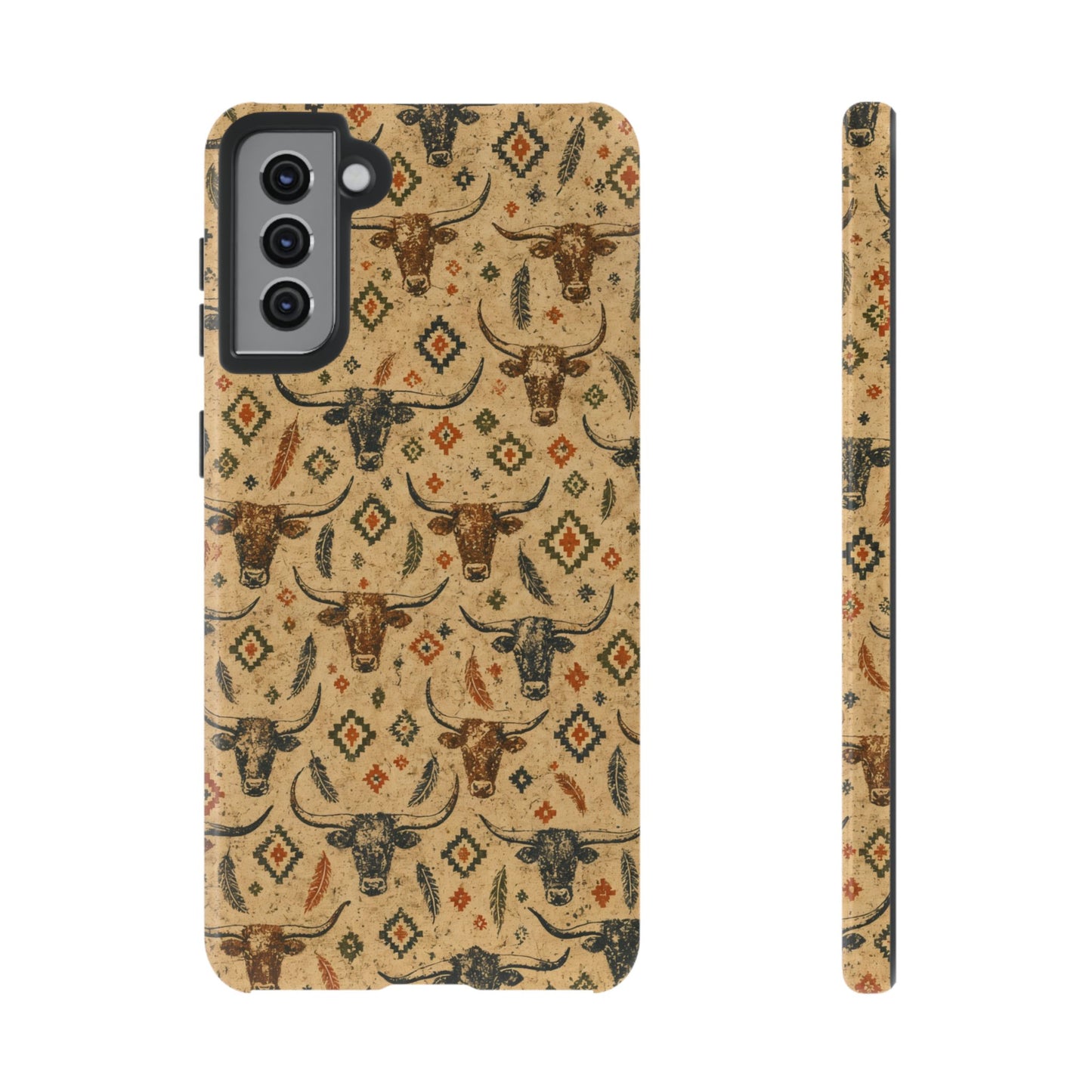 Longhorn Aztec Tough Case