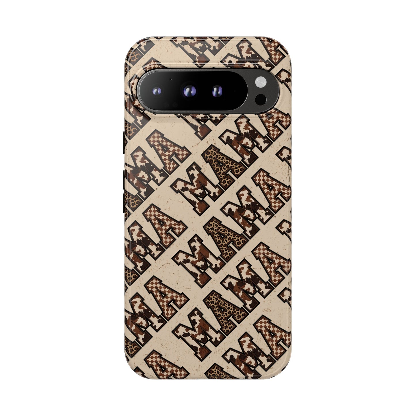 Grunge Cowhide Mama Tough Case