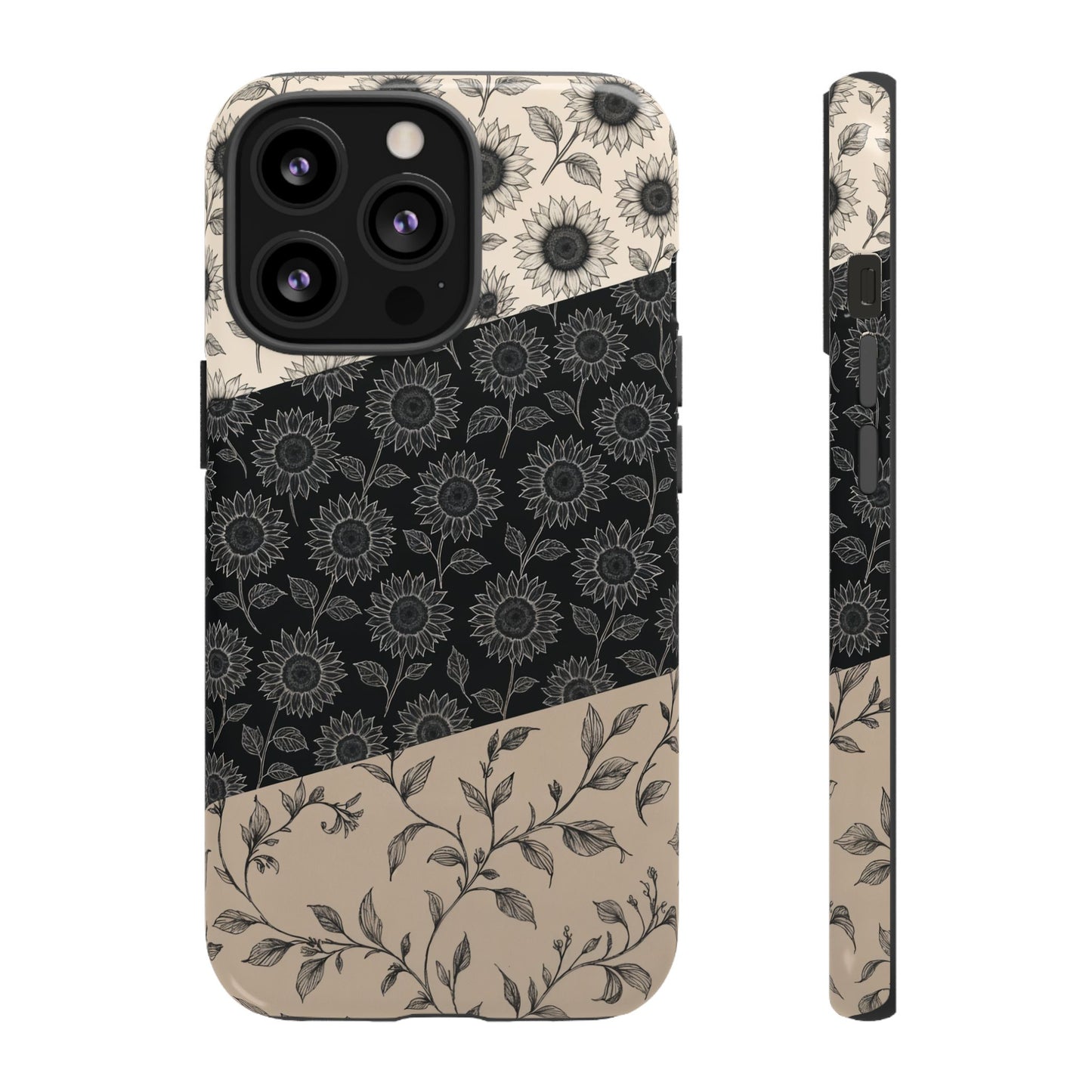 Inked Sunflowers Tough Case