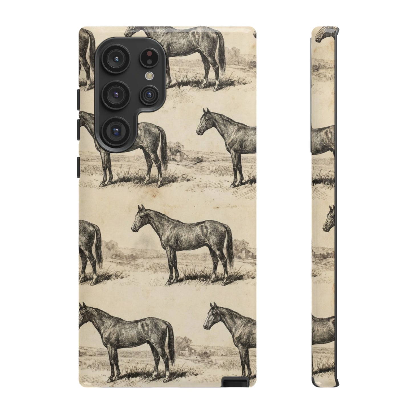 Vintage Horses Tough Case