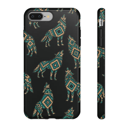 Turquoise Wolf Tough Case