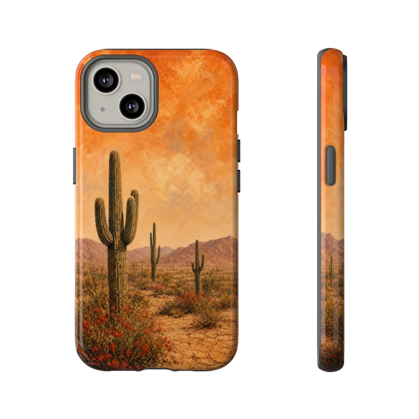 Sunset Cacti Tough Case