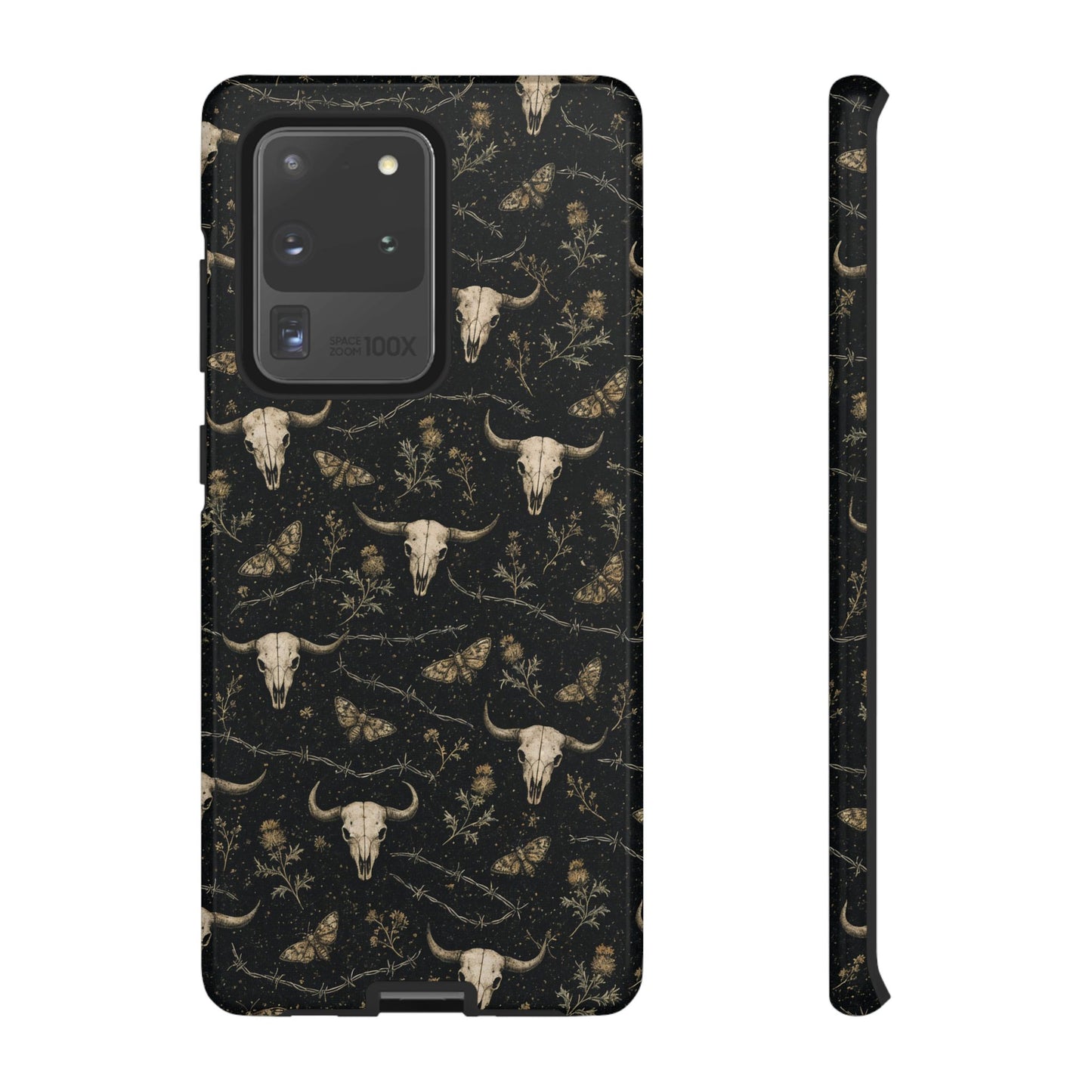 Bull Skull Barbwire Tough Case